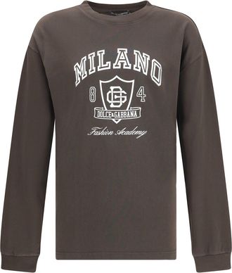 Dolce & Gabbana Cotton Long-sleeve T-shirt