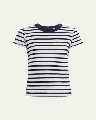 NSF Alessi Striped Shrunken T-Shirt