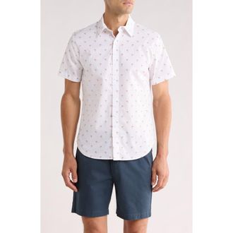 Bonobos Sidecar Season Slim Fit Button Front Shirt in Sidecar Cocktail at Nordstrom Rack, Size Xx-Large