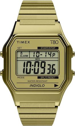 Timex Womens TW2W68100 Lab T80 Watch - Gold - One Size