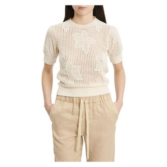 Marella Mllfungo Knit - female - Marella - Round-neck Knitwear - White - M - Knitwear