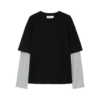 Jil Sander Long Sleeve Tops, male, Multicolor, Size: M T-shirt