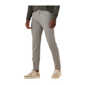 Pierre Cardin Broeken, Heren, Grijs, W32 L32, Katoen, Lyon Tapered Jeans