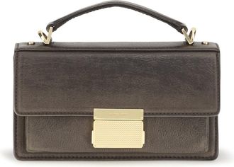 Golden Goose Womens Handbag Venezia Dark Brown Calf Leather (bos Taurus) Handbags Hand Bags