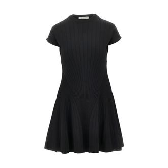 Sportmax Sportmax, Knitted Dresses, female, Black, Size: XS Knitted Dress