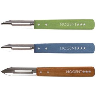OEM Nogent Classic Peladores De Madera Verde Oliva Azul Pavo Cerezo