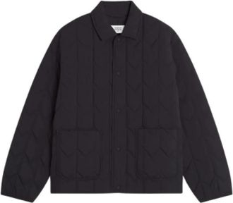 Maison Kitsun&eacute; Quilted Blouson - Heren - Winterjassen - Zwart - L - Jassen
