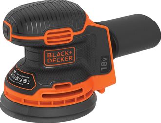 Black+Decker Black&decker - Lijadora Orbital Aleatoria De Iones De Litio De 18 V Bdcros18n-xj (solo Cuerpo)