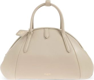 Alaia Portemonnee Handtas - Dames - Handtassen - Grijs - ONE Size - Leer - Tassen