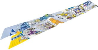 Herm&egrave;s Pre-owned Hermes La Maison Des Carres Silk Twilly Scarf Ladies LDP66U9Y2VKZY65Z