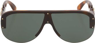 Versace Dark Green Shield Mens Sunglasses VE4391 531771 148