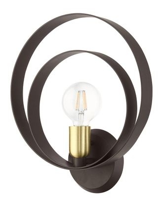 Livex Lighting Modesto Bronze Sconce 1