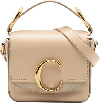 Chlo&eacute; Pre-owned Chloe Mini Calfskin C Satchel Ladies SIDZYI83XR23SMWP