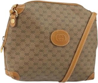 Gucci Pre-owned Cross Body Bags, female, Brown, Size: ONE SIZE Pre-owned Vintage Crossbody Bag