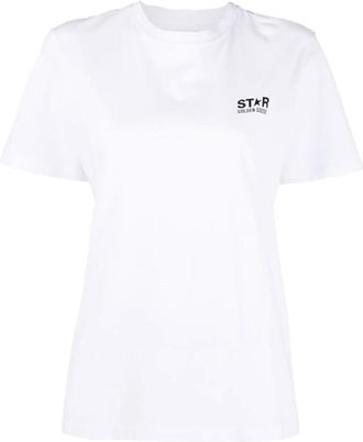 Golden Goose Mujer, Camisetas, Blanco, Talla: S