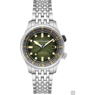Spinnaker Bradner Automatic Bracelet Watch, 42mm in Green at Nordstrom