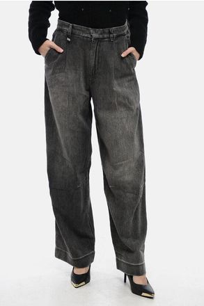 R13 Single-pleated Wide Leg Denims 27cm size 26