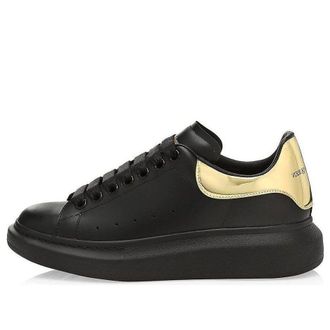 Alexander McQueen Oversized Sneaker Black Gold 553680WHX931088