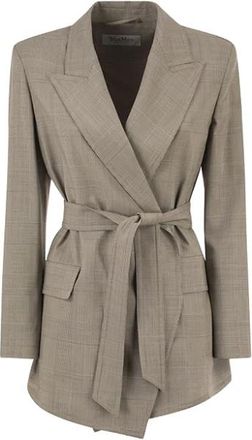 Max Mara Mxmnasello - Dames - Blazers - Beige - XS - Jassen