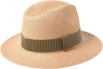 Eres Leone Panama Hat - unisex - Hoeden - Beige - L - Linnen - Accessoires