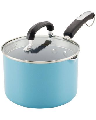 Farberware Eco Advantage Ceramic Nonstick Straining Saucepan With Lid