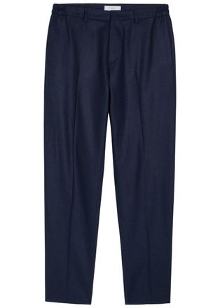 Boglioli Straight-leg Wool Trousers - Navy - 54 (IT54 / Xxl)