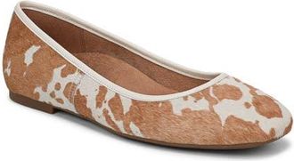 Vionic Orinda Square Toe Flat in Brown Multi at Nordstrom, Size 7.5