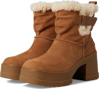UGG Womens Moxy Pull on Fashion Boot, Chestnut, 3.5 UK