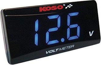 OEM Volt&iacute;metro Koso Impermeable Modelo S&uacute;per Delgado (retroiluminaci&oacute;n Azul) (el)
