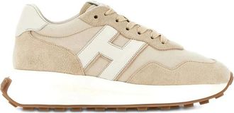 Hogan H641 Sneakers - Dames - Sneakers - Beige - 38 1/2 EU - Leer - Schoenen