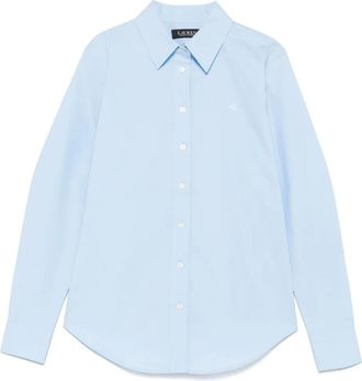 Lauren Ralph Lauren Camicia in popeline - Blu