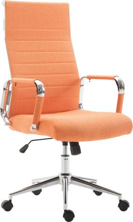 Clp Silla De Oficina Kolumbus En Tela Naranja