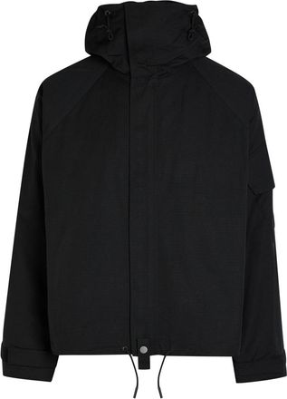 Cole Buxton Hooded Cotton-blend Jacket - Black - XL