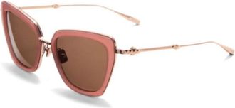 Valentino Daydream II Zonnebril - unisex - Zonnebrillen - Roze - 53 MM - Accessoires