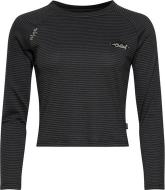 Chillaz Gr&ouml;den Mountain Flower Longsleeve f&uuml;r Damen | schwarz