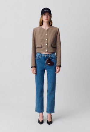 Claudie Pierlot Toto Slim 7/8 jeans faded blue