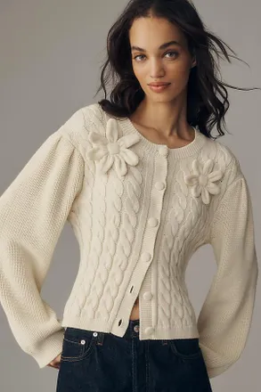 Baum Und Pferdgarten Cattia Cotton Floral Sweater