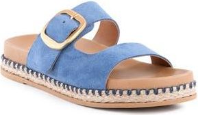 Seychelles Getaway Slide Sandal in Blue at Nordstrom Rack, Size 7.5