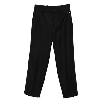 Paura Broeken, Heren, Zwart, L, Wol, Kyros Classic Pant