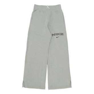 Nike High-Rise Fleece Sportbroek Jade Horizon - Dames - Trainingsbroeken - Grijs - XS - Katoen - Fitness