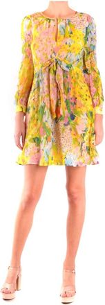 Moschino Elegante Avondjurk - Dames - Korte kleedjes - Veelkleurig - S - Kleedjes