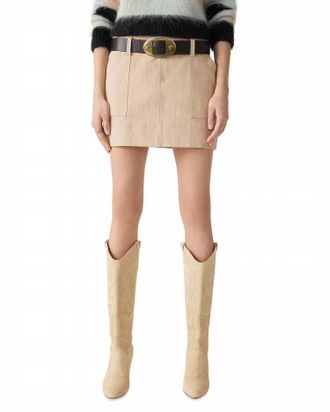 BA&SH Floride Skirt In Sand