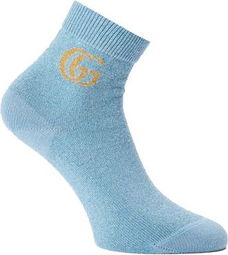 Gucci GG Monogram Kasjmier Enkelsokken