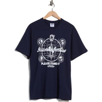 Billionaire Boys Club Stand By Graphic T-Shirt in Navy Blazer at Nordstrom Rack, Size Xxx-Large