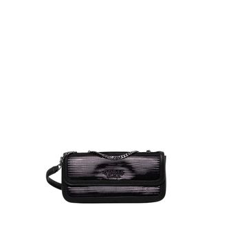 Guess Tassen, Dames, Zwart, ONE Size, Katoen, Kaska Mini Bag