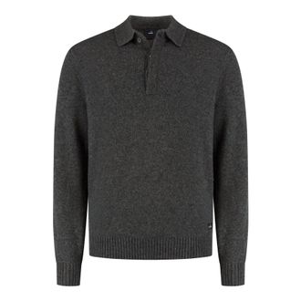 Wahts Mens Knitwear, TargetGroup:Men Anthracite Melange / XXL