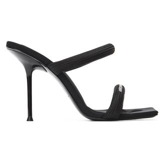 Alexander Wang Pink Pumps Sandal Chic Style - female - Alexander Wang - Heeled Mules - Black - 3 UK - Shoes