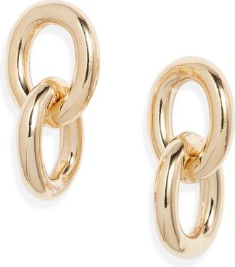 Set & Stones Clara Link Drop Earrings in Gold at Nordstrom