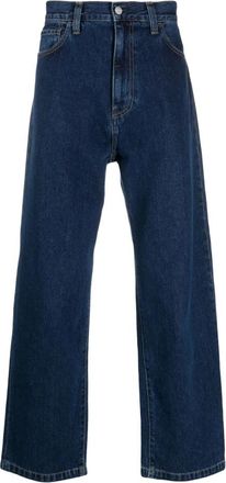 Carhartt Work in Progress Landon Pant - Dames - Loose Fit Jeans - Blauw - W32 - Katoen - Jeans