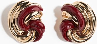 H&M Verschlungene Ohrringe - Gold